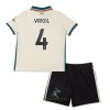 Officiële Voetbalshirt + Korte Broek Liverpool Virgil van Dijk 4 Uit 2021-22 - Kids